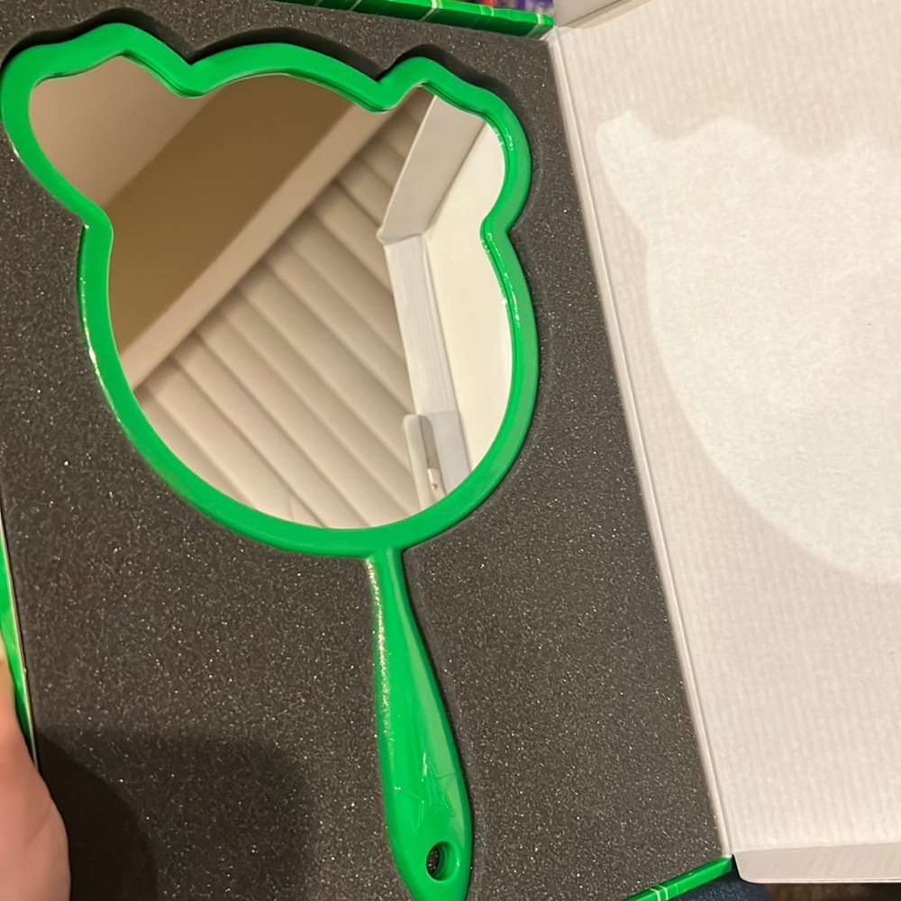 JEFFREE STAR x SHANE DAWSON GREEN PIG HAND MIRROR
